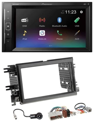 Pioneer DAB MP3 2DIN Bluetooth USB Autoradio für Ford Mustang F 150 04-09 - Bild 1 von 4