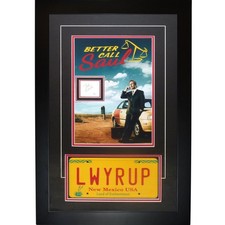 Better Call Saul 11x17 Movie Poster Deluxe Framed with Bob Odenkirk Autograph wi