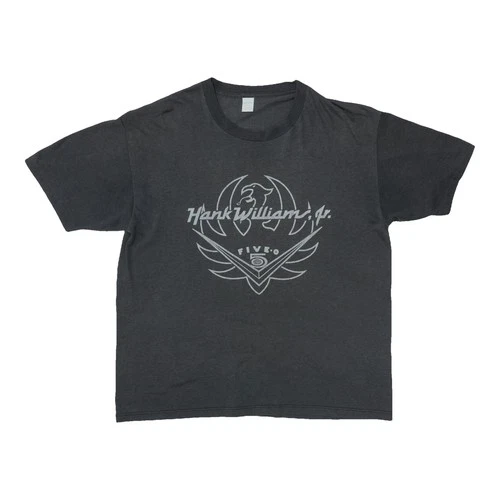 Hank Williams Jr Five-O Shirt 1980s vintage concert t-shirt, vintage, single stitch, B+ condition