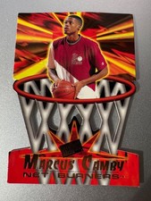 1996 PRESS PASS BASKETBALL PARALLEL NET BURNERS INSERT MARCUS CAMBY #NB2 RC