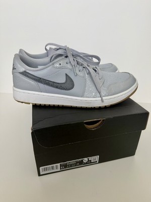 Nike Air Jordan 1 Low G Golf Wolf Grey Iron Grey White DD9315-006 Men's 9.5 EUC