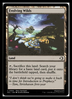Lorwyn Eclipsed #264 Evolving Wilds