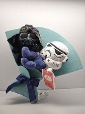 Star Wars Plush Bouquet Stormtrooper Darth Vader Disney Licensed - 13"