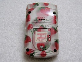 Official Sega Dreamcast Strawberry White Red VMU Visual Memory Unit Card Cap JP