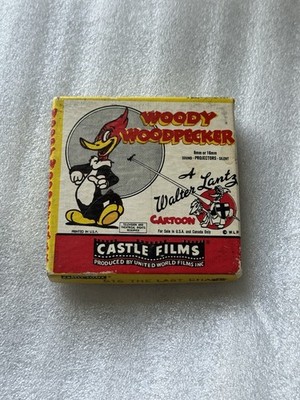Vintage Castle Films Woody Woodpecker 516 The Last Chase With Reel