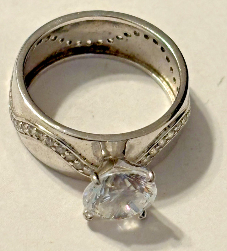 VINTAGE PAJ CZ .925 LADIES RING SIZE 7