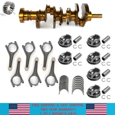 3.0L Engine Crankshaft Bearings & Rods Piston Kit For Jaguar Land Rover AJ126 V6