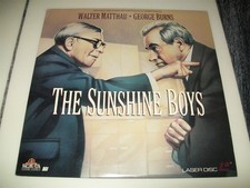THE SUNSHINE BOYS Laserdisc LD EXCELLENT CONDITION VERY RARE WALTER MATTHAU