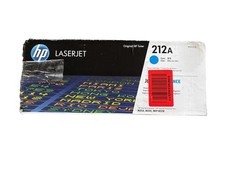 GENUINE HP 212A Cyan Toner Cartridge W2121A Enterprise M554 MFP M578