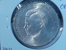 CB22: ROMANIA, 500 LEI, 1941, 0.835 silver, 0.6711 oz