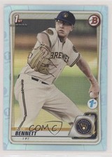 2020 Bowman 1st Edition Sky Blue Foil Nick Bennett #BFE-140 zr9