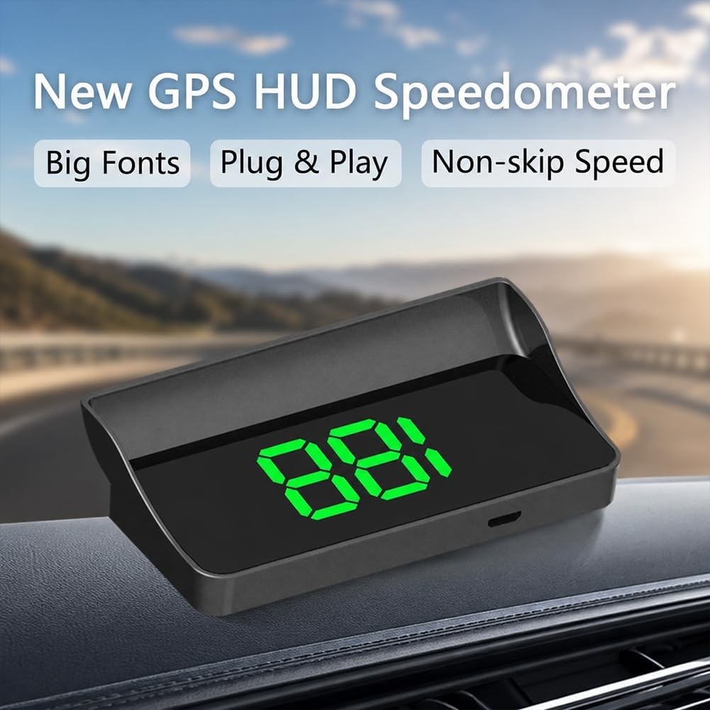 Smart in-Car HUD Co-Pilot Windshield Display Speedometer Head up Display 2