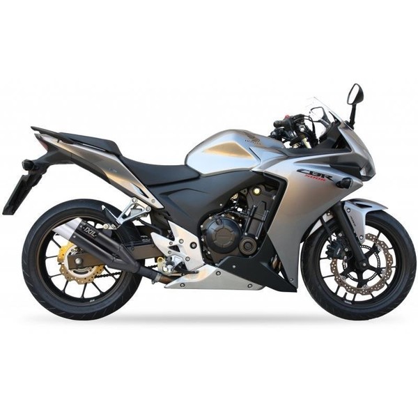 Ixil Hyperlow Black XL Auspuff Passend FüR Honda CB 500 FA ABS 2013-2015-image