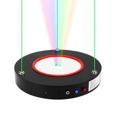 LED Laser Lamp Base 10 inch For Hookah Shisha Martini Glass Vase Flask Crysta...