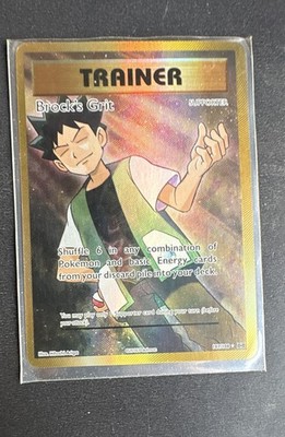 Brock's Grit (Full Art) 107/108 Evolutions Holo