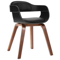 Esszimmerstuhl Bugholz Kunstleder Stuhl Esszimmer Wohnzimmer Retro Design