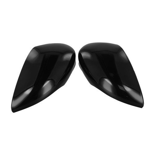 Gloss Black Side Mirror Cover 21.5 X 13 X 9cm Glossy Black Mirror Cover - Picture 6 of 12