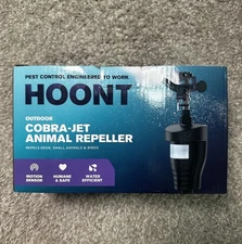NEW Hoont Cobra Jet Outdoor Animal Repeller Repels Deer, Small Animals & Birds