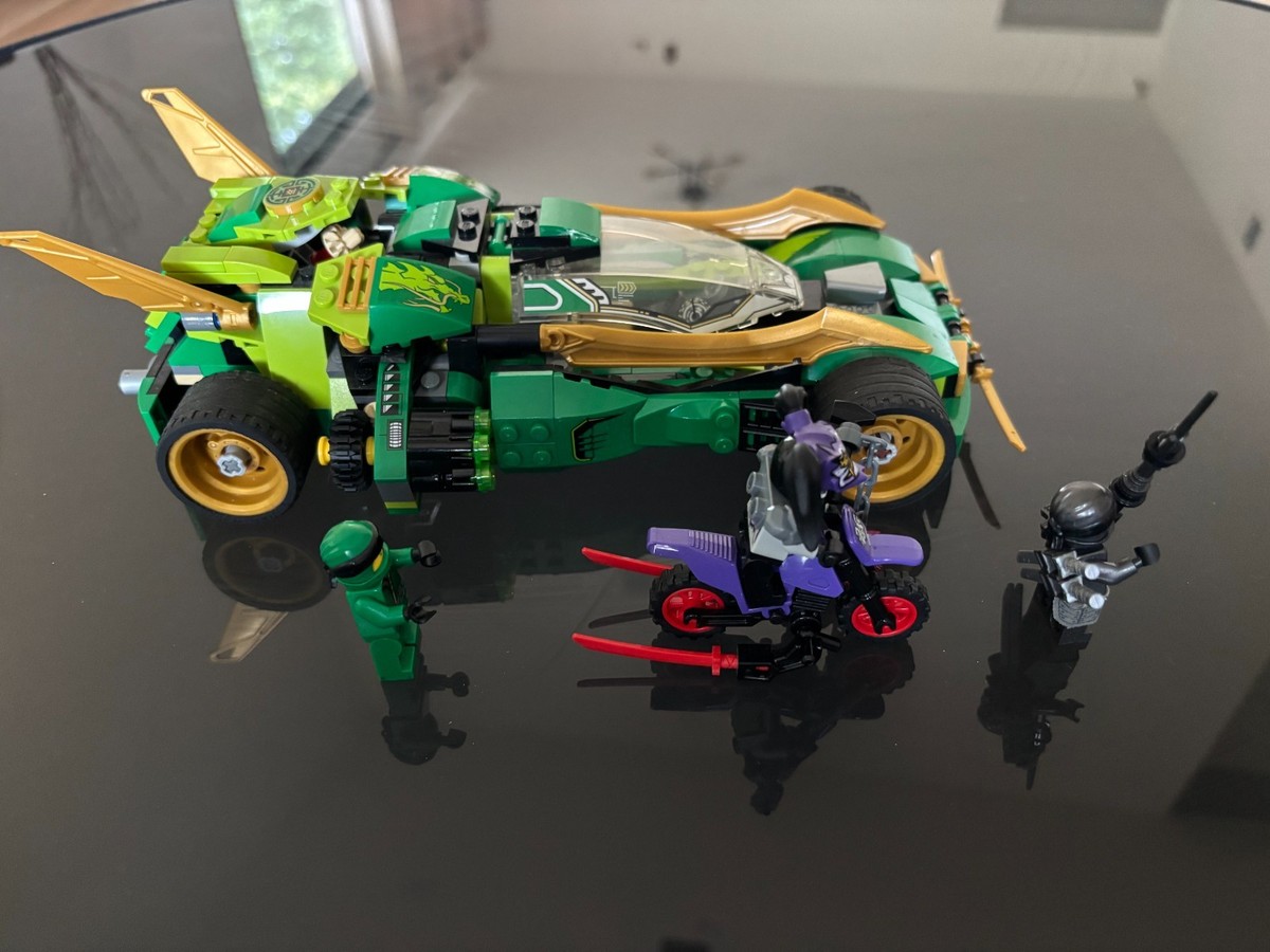 Used LEGO 70641 Ninjago Ninja Nightcrawler Complete Set Box and