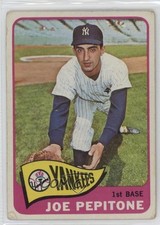 1965 Topps Joe Pepitone #245 0m2c