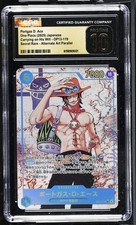 Portgas D. Ace Alternate Art Parallel Secret Rare Carrying On His Will OP13-119