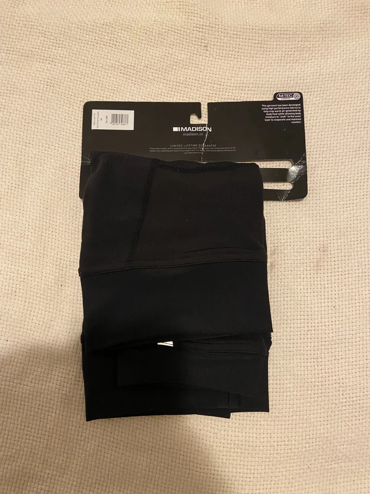 Madison cycling knee warmers - black - size S - Image 2 of 3