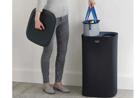 Joseph Joseph 50002 Tota 60 Litre Laundry Separation Basket, Carbon Black