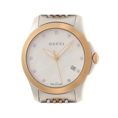 Gucci G-Timeless Uhr Silber Edelstahl 27mm Unisex aus Japan