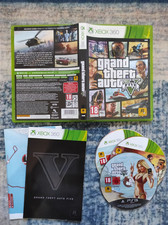 Grand Theft Auto V GTA 5 (Xbox 360, 2013) Versione Francese con mappa