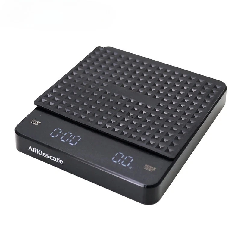 Kitchen Coffee Scale with Timer Rechargeable Digital Scale Electronic USB