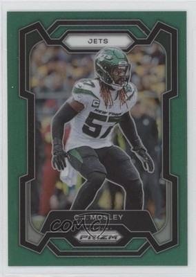 2023 Panini Prizm Green Prizm CJ Mosley #230 1ls8