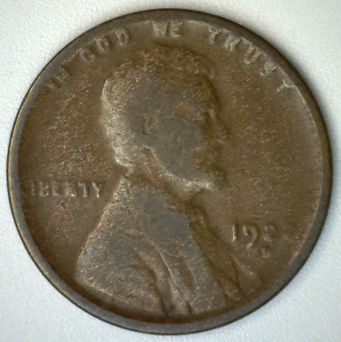1922 D Lincoln Wheat Cent Coin 1c US Denver Bronze Penny Circulated GOOD