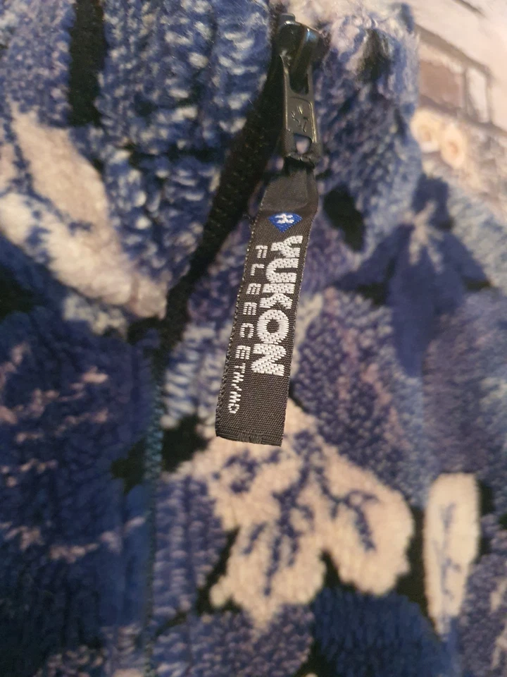 Chaleco polar Sea to Sky Sportswear para mujer pequeño - Hecho en Canadá patrón floral Foto 3 de 4