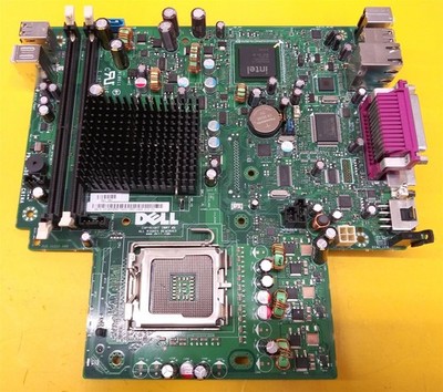       **DEFECTIVE** Desktop Motherboard 0HX555 for Dell Optiplex 755 SFF