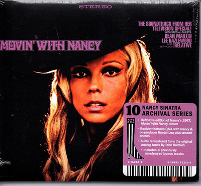 Nancy Sinatra - Movin' With Nancy - 1967er Album + 4 Bonustracks / CD Neuware