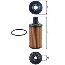 ORIGINAL® Knecht Ölfilter für Land Rover RANGE ROVER SPORT II RANGE ROVER IV