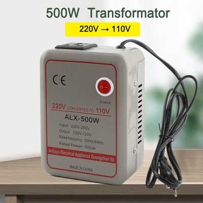 Wandler Konverter Transformer 230V auf 110V Spannungswandler Transformator 500W