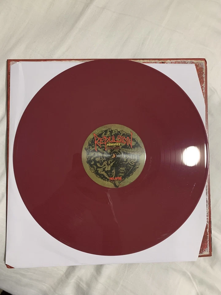 Repulsion Horrified (Vinyl) 12" Album Coloured Vinyl Foto 2 de 2