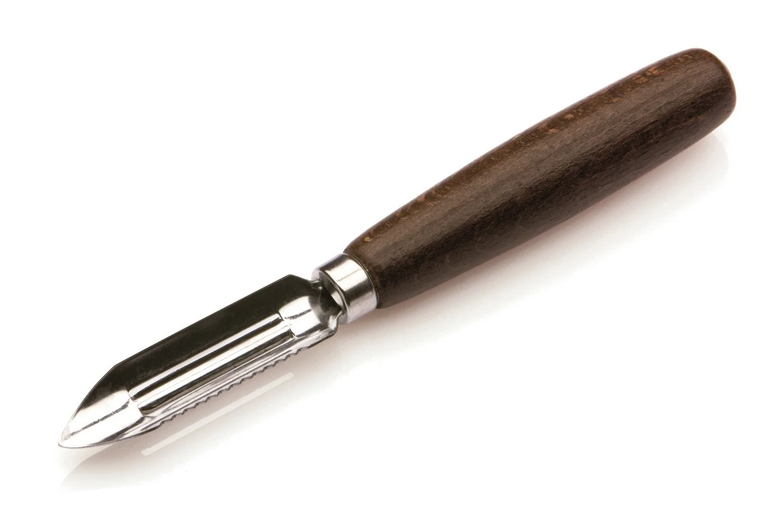 Tredoni 2.8" Vegetable Peeler Scraper & Core Extractor - Brown