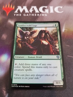Mtg. Somberwald Sage. Foil. Innistrad Remastered. Pack Fresh 