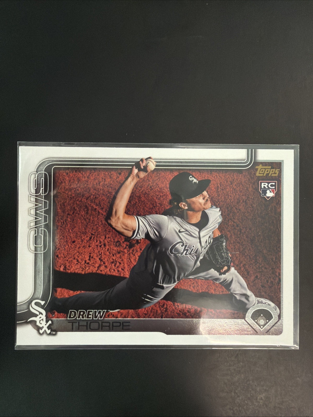 2025 Topps Series 1 - Drew Thorpe #320 Golden Mirror Image Variation (RC)