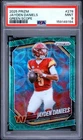 2025 Panini Prizm GREEN SCOPE Jayden Daniels 75/75 Bookend #278 Commanders PSA 9