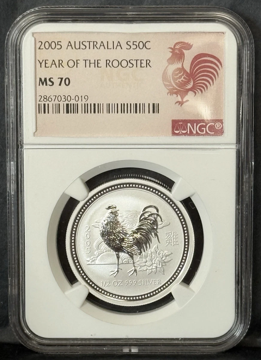 Australian Lunar MS 70 NGC Certified Silver Bullion Coins for sale