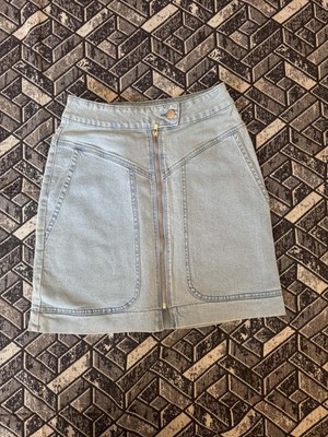 Tezenis Jeans Rock mit Reißverschluss Neu Mit Etikett Größe. S