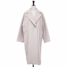 IENA Coat off-white White Size: 38 (m) MANTECO Over Chester Tailored Used BEEG-0