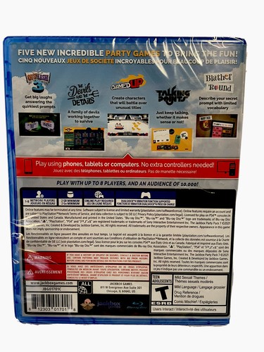 Jackbox Party Pack 7 - PS4 - Playstation 4 T Teen 5 Incredible Party Games - Picture 2 of 3