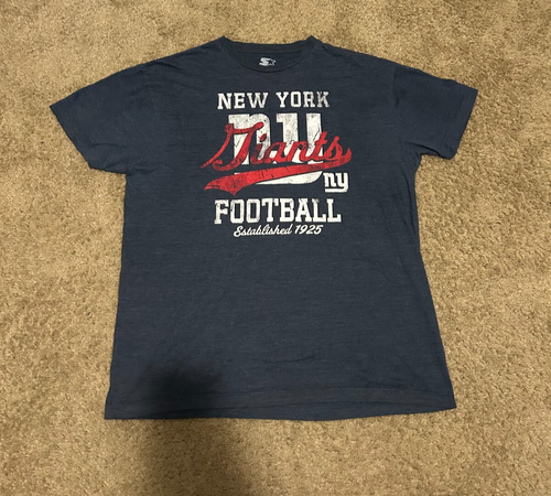 Starter New York Giants Short Sleeve Shirt (XL) - Picture 3 of 5