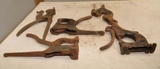5 leather working punch press Victor 1900 Plymouth Rock Sheehan 1897 & more lot