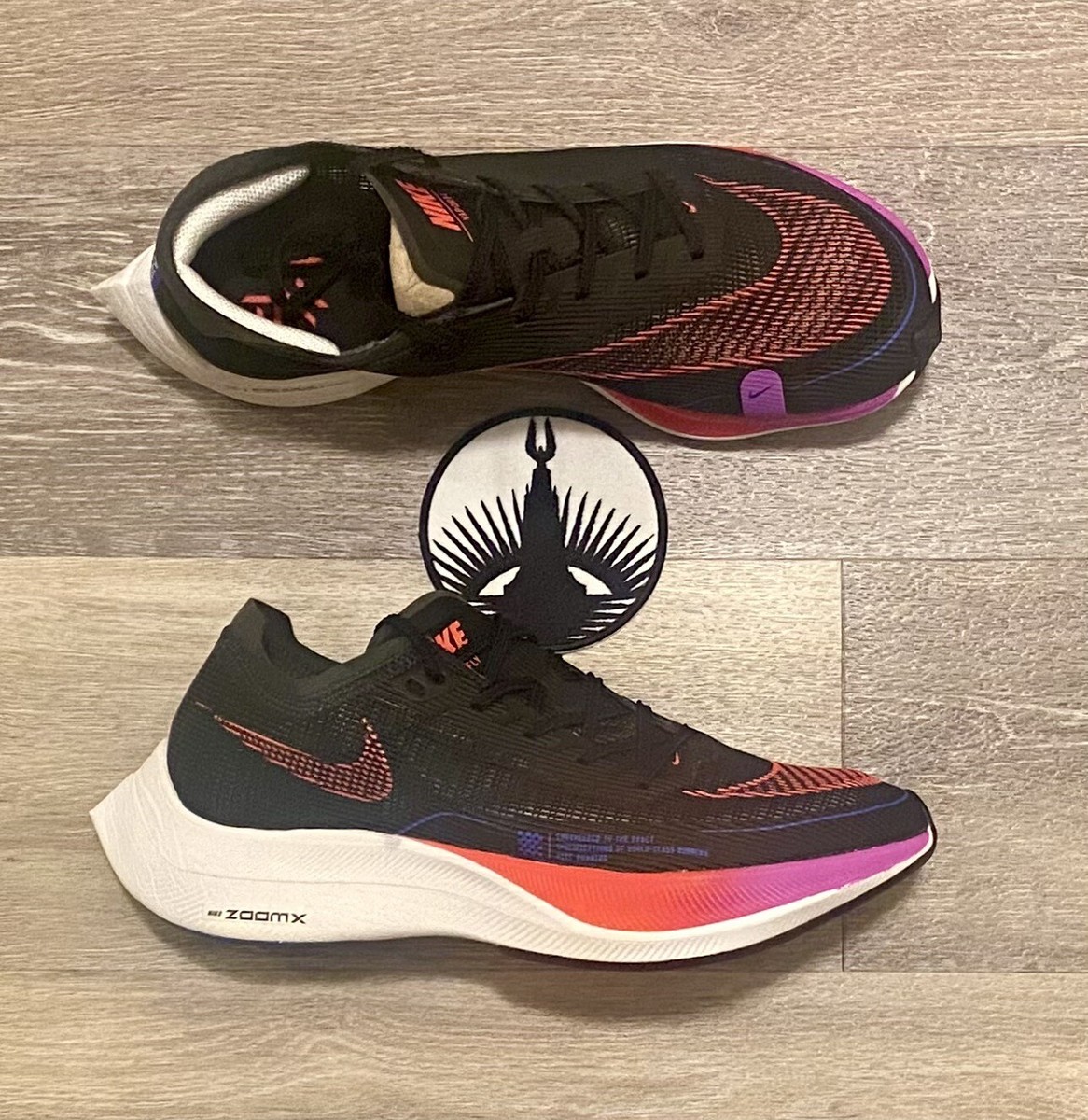 Nike ZoomX Vaporfly Next% 2 Black Fuchsia Crimson CU4123-002
