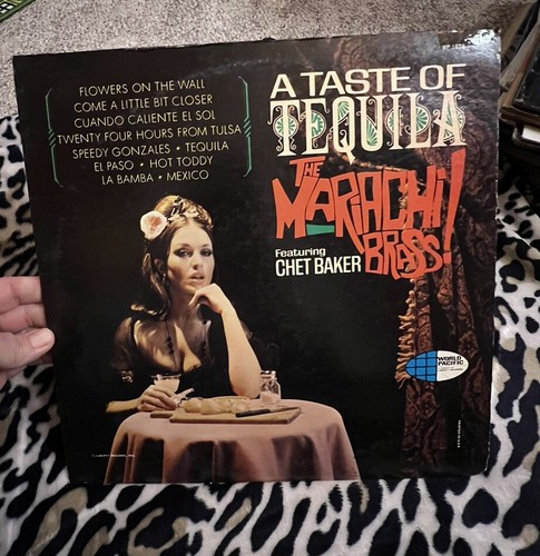 The Mariachi Brass feat. Chet Baker - A Taste of Tequila LP Vinyl Record WP-1839
